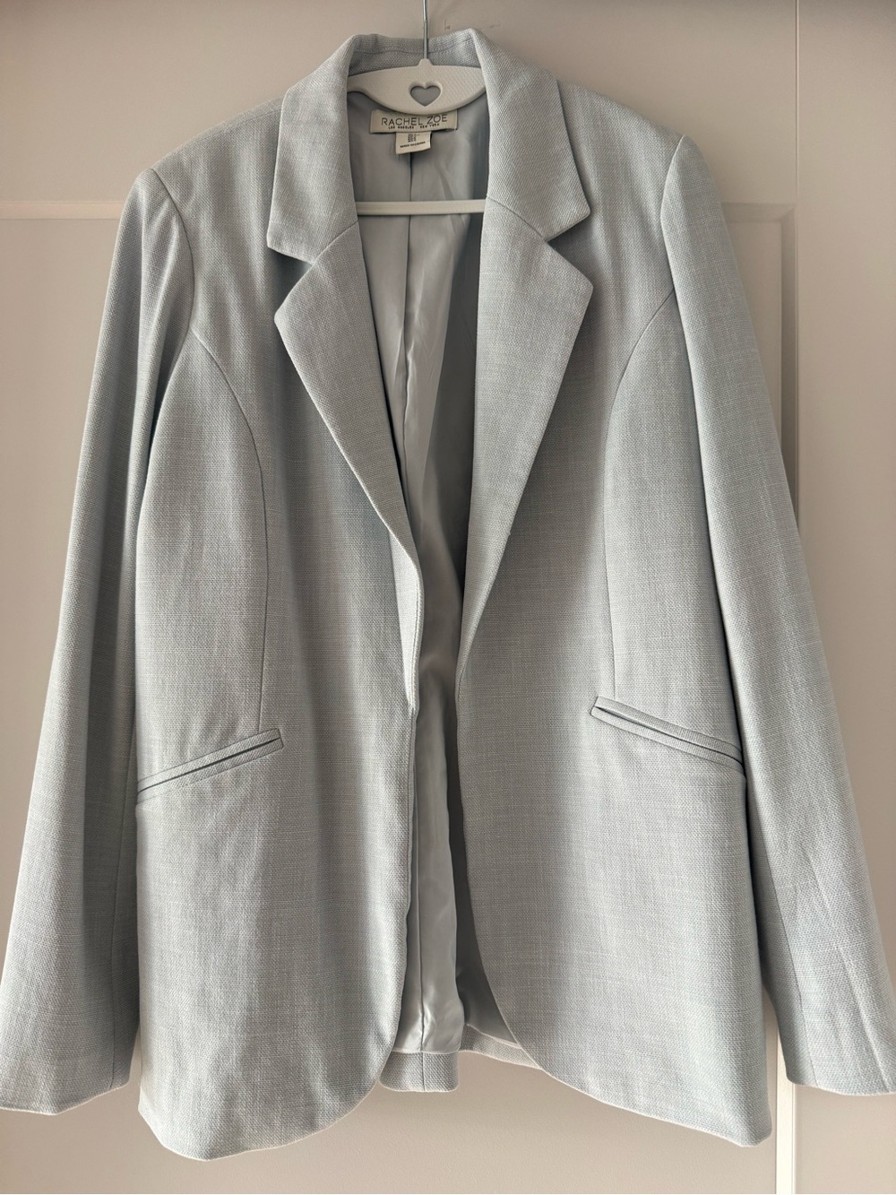 Rachel Zoe Pale Gray Tailored Women's Blazer